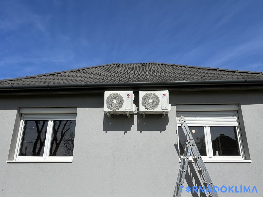 Klímaszerelés jobb oldalt